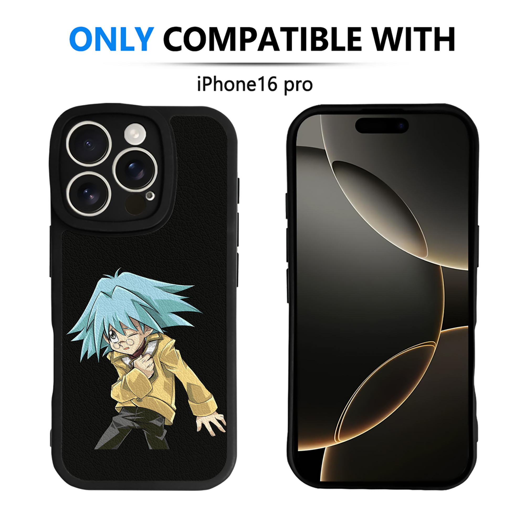 遊☆戯☆王 Yu-Gi-Oh! 【iPhone 16シリーズ対応】シリコンスマホケース（レザー調） 材質：シリコン